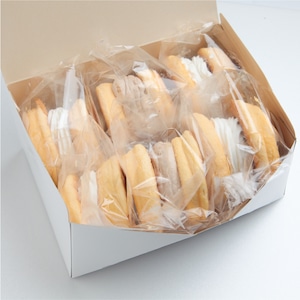 ふわふわパンケーキ3種（6個入）プレーン・塩キャラメル・Wチョコ
