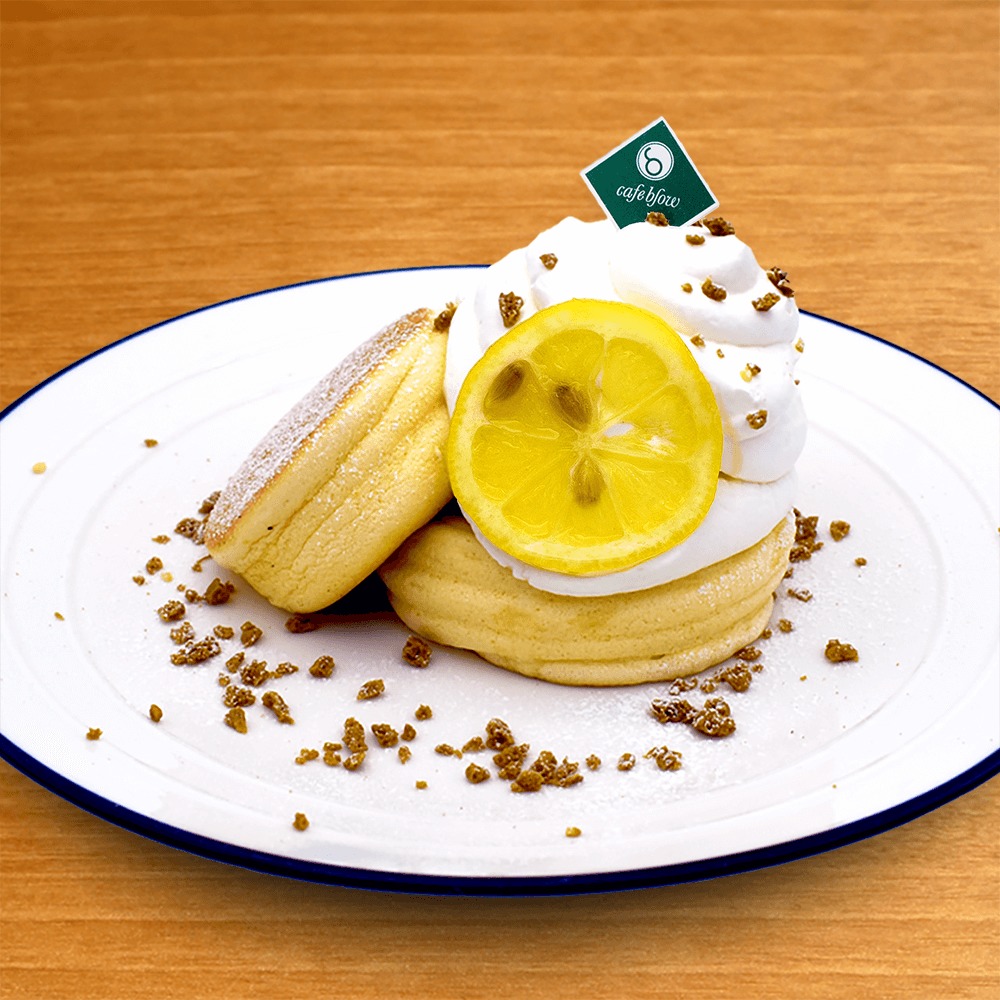 7月の新作はレモンパンケーキとおかずパンケーキ 泉佐野市と和泉市のパンケーキカフェ Cafeblow