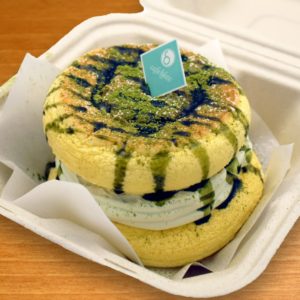 もちもち抹茶あんこパンケーキ