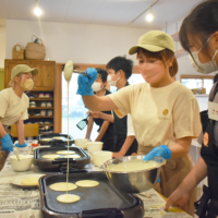 こどもカフェCoccha様に地域先生としてパンケーキを焼かせていただきました！