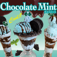 チョコミント好きの皆様へ！期間限定「チョコミントパンケーキパフェ」が今年も登場！