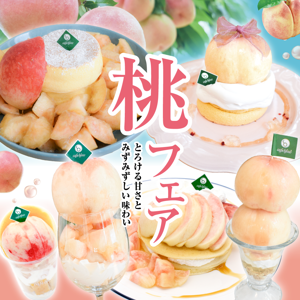 今年の桃フェアは南農園様の桃1種と小柳農園様の桃4種の計5種が順番に