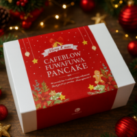 冷凍ふわふわパンケーキにクリスマス限定パッケージが登場！